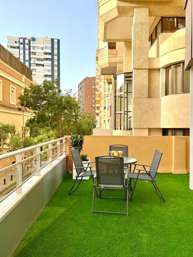Malagueta Beach II & Private Terrace By Ele Apartments Málaga Kültér fotó